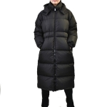 モンクレール ロングダウンコート MONCLER DANUBELONG  ブラック　レディース E20934989700C0063999