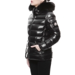 モンクレール  MONCLER アウター レディース  ファー＆フード付 ダウンジャケット BADYFUR バディーファー BLACK ブラック BADYFUR C0061 999​