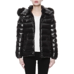 モンクレール  MONCLER アウター レディース  ファー＆フード付 ダウンジャケット BADYFUR バディーファー BLACK ブラック BADYFUR C0061 999​