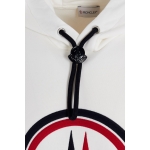 モンクレール  MONCLER トリコロールビッグロゴスウェットパーカー 8G7461080985034