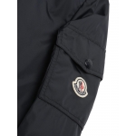 モンクレール服 メンズ ナイロンジャケット MONCLER ナイロンパーカー フード収納 トリコロール フルジップ KERALLE ケラレ ブランド アウター パーカ 8H708008098U999