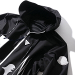 モンクレール フーデッドジャケット ブラック MONCLER メンズ  パーカー ブルゾン ブランド ギフト アウター MYTHOS 999 ​2020SS​