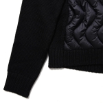 モンクレール MONCLER ダウン入りジップパーカ ブラック レディース 9b50210 a9428 999