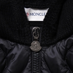 モンクレール MONCLER ダウン入りジップパーカ ブラック レディース 9b50210 a9428 999