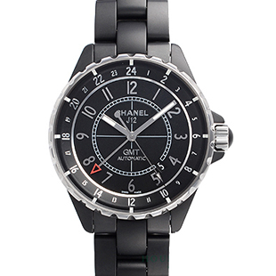 シャネル Ｊ１２ マットブラックセラミックＧＭＴ H3101