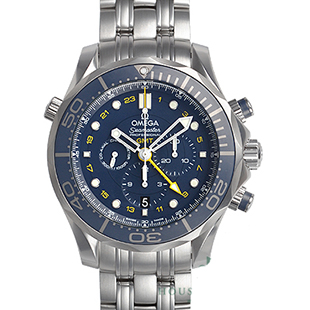 オメガ シーマスター ダイバー３００Ｍ コーアクシャルＧＭＴ クロノグラフ４４ＭＭ 212.30.44.52.03.001