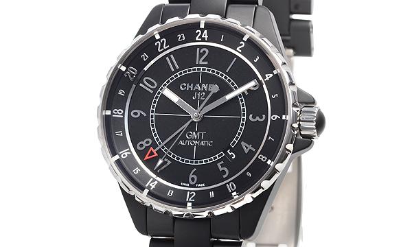 シャネル Ｊ１２ マットブラックセラミックＧＭＴ H3101