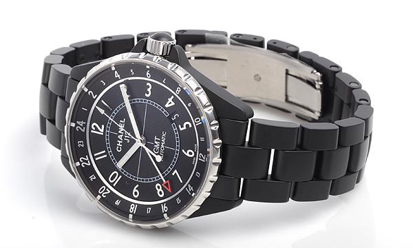 シャネル Ｊ１２ マットブラックセラミックＧＭＴ H3101