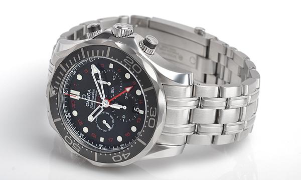 オメガ シーマスター ダイバー３００Ｍ コーアクシャルＧＭＴ クロノグラフ４４ＭＭ 212.30.44.52.01.001