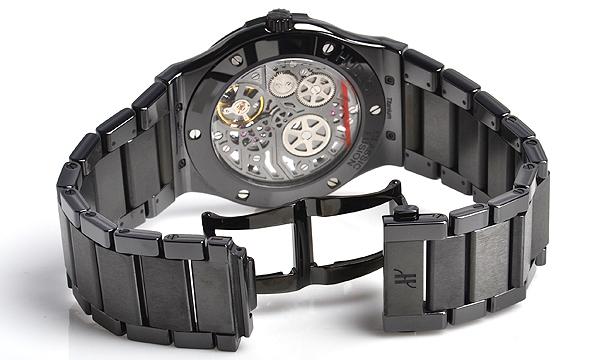 時計ウブロ クラシックフュージョン クラシコ ウルトラシン スケルトン オールブラック 515.CM.0140.CM