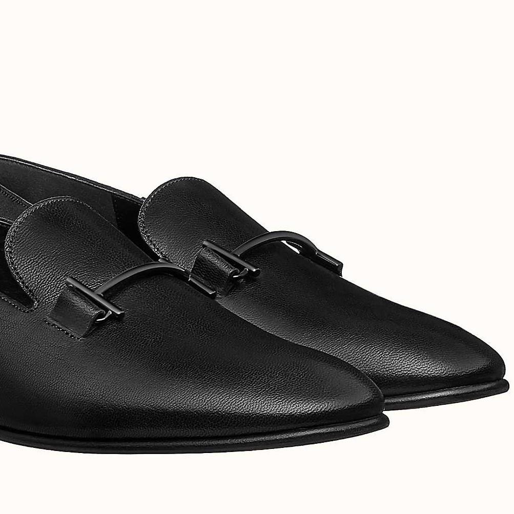 エルメスシューズ Saga loafer ミュール ローファー H201465ZH85632