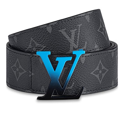 ルイ・ヴィトン LouisVuitton モノグラム リバーシブル ベルト グレー M0227V