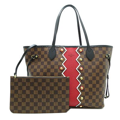 LOUIS VUITTON ルイヴィトン ネヴァーフル MM カラコラム ダミエ ショルダー トート バッグ N40047