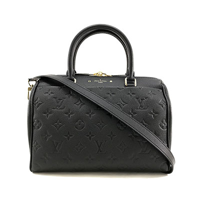 ルイヴィトン バッグ LOUIS VUITTON ボストンバッグ スピーディ バンドリエール 25 NM モノグラム アンプラント ノワール M42401