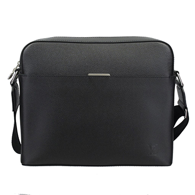ルイヴィトン LOUIS VUITTON ショルダーバッグ アントン メッセンジャー PM タイガ ノワール M33427
