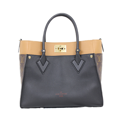 LOUIS VUITTON ルイヴィトン オンマイサイド　ハンド　ショルダーブラック系×ブラウン系×ベージュ系 レディース M53823