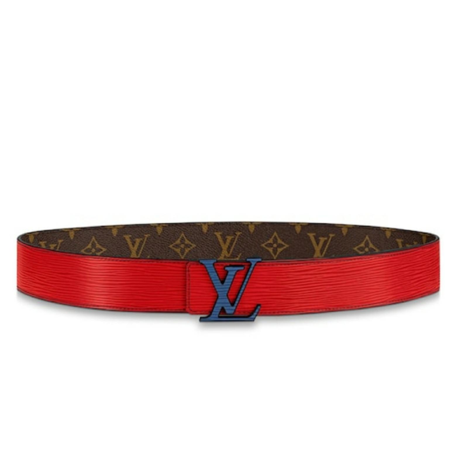 ルイ・ヴィトン LouisVuitton リバーシブル ベルト/エピ レッド MP069V
