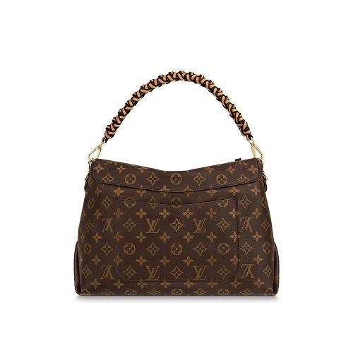 LOUIS VUITTON ルイヴィトン モノグラム ボーヴルMM レザー ハンド バッグ M43953
