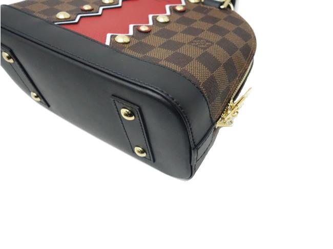 ルイ・ヴィトン LOUIS VUITTON★ ハンドバッグ/ダミエ/アルマBB/カラコムパターン/スタッズ N40046