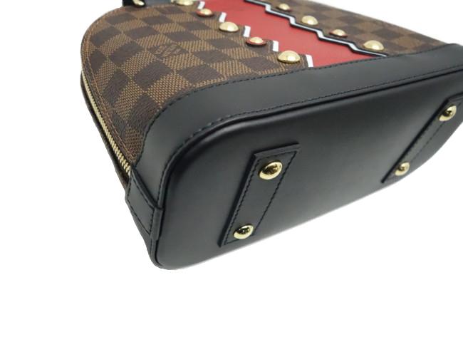 ルイ・ヴィトン LOUIS VUITTON★ ハンドバッグ/ダミエ/アルマBB/カラコムパターン/スタッズ N40046
