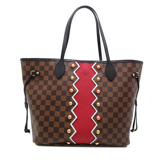 LOUIS VUITTON ルイヴィトン ネヴァーフル MM カラコラム ダミエ ショルダー トート バッグ N40047