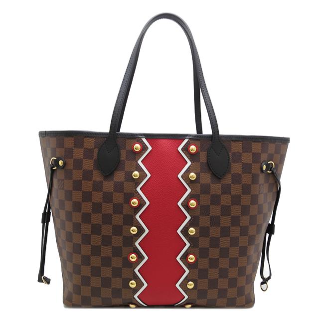 LOUIS VUITTON ルイヴィトン ネヴァーフル MM カラコラム ダミエ ショルダー トート バッグ N40047
