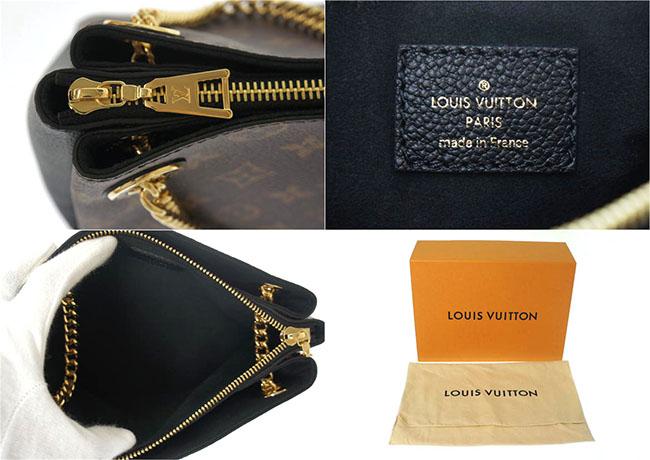 LOUIS VUITTON ルイ ヴィトン セレネBB  コーティングキャンバス モノグラム ノワール M43775​