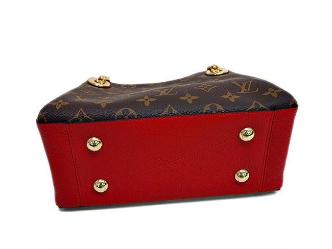 ルイヴィトン LOUIS VUITTON スレンヌBB スリーズ(レッド) レディース モノグラム・キャンバス レザーM43776