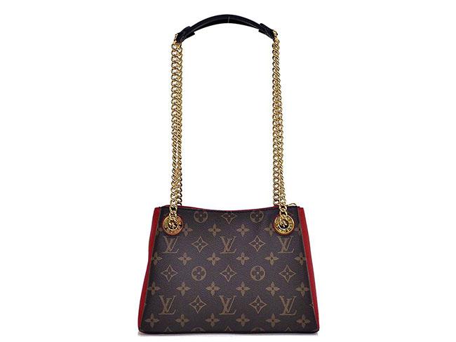 ルイヴィトン LOUIS VUITTON スレンヌBB スリーズ(レッド) レディース モノグラム・キャンバス レザーM43776