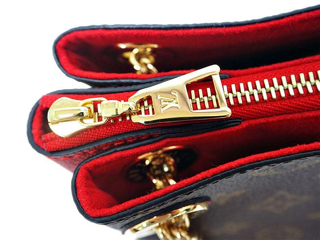 ルイヴィトン LOUIS VUITTON スレンヌBB スリーズ(レッド) レディース モノグラム・キャンバス レザーM43776