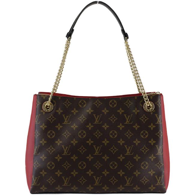 LOUIS VUITTON ルイヴィトン スレンヌMM ショルダーバッグ チェーンバッグ チェーンストラップ モノグラム スリーズ 赤  M43773