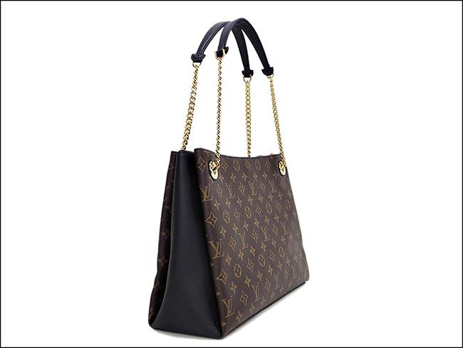 ルイヴィトン LOUIS VUITTON セレネMM チェーントートバッグ ノワール モノグラム レディース M43772