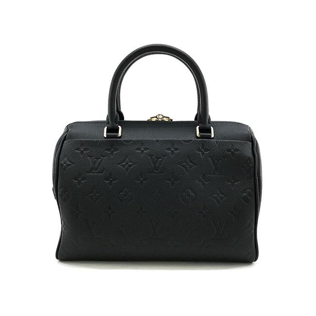 ルイヴィトン バッグ LOUIS VUITTON ボストンバッグ スピーディ バンドリエール 25 NM モノグラム アンプラント ノワール M42401