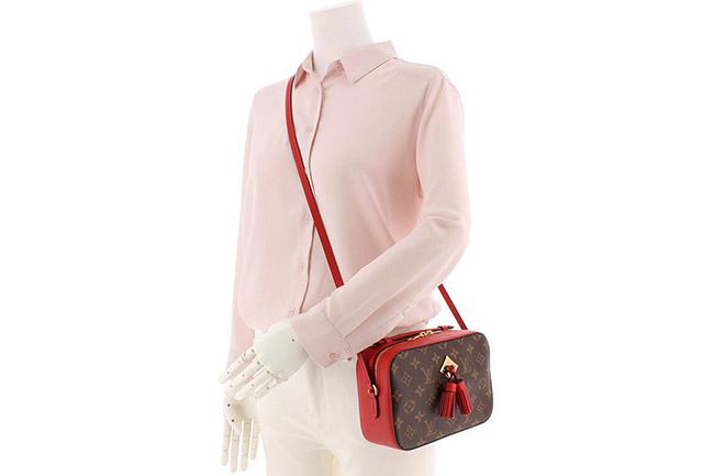 ルイ ヴィトン VUITTON モノグラム サントンジュ コクリコ 2WAYショルダーバッグ M43556
