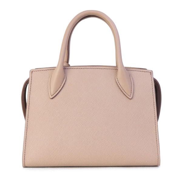 プラダ PRADA バッグ モノクローム ショルダー付き 2WAY ハンドバッグ ピンクベージュ 1BA269 2ERX F0ORK