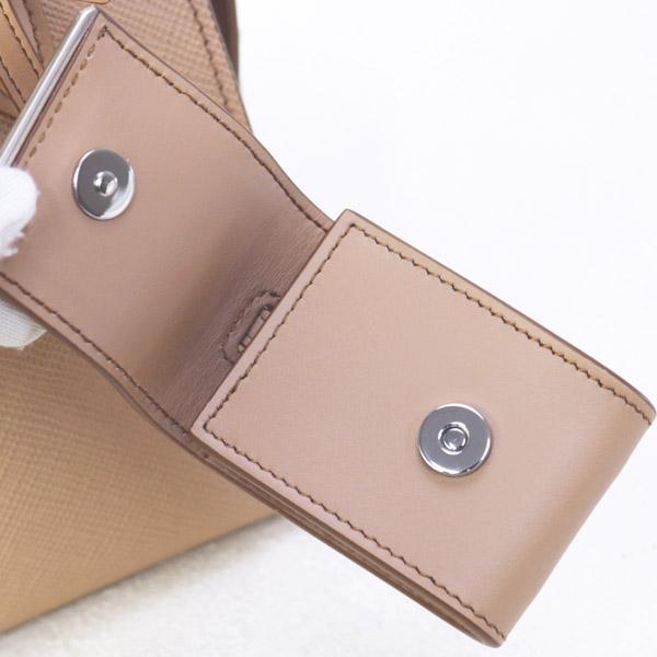 プラダ PRADA バッグ モノクローム ショルダー付き 2WAY ハンドバッグ ピンクベージュ 1BA269 2ERX F0ORK