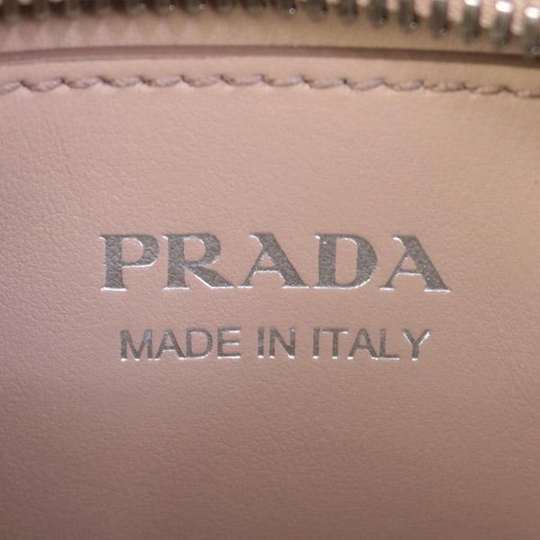 プラダ PRADA バッグ モノクローム ショルダー付き 2WAY ハンドバッグ ピンクベージュ 1BA269 2ERX F0ORK