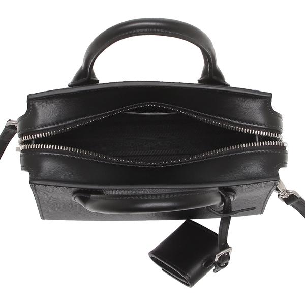 プラダ バッグ ハンドバッグショルダーバッグ サフィアーノモノクロームバッグ ブラック レディース PRADA 1BA269 2ERX NOO F0632