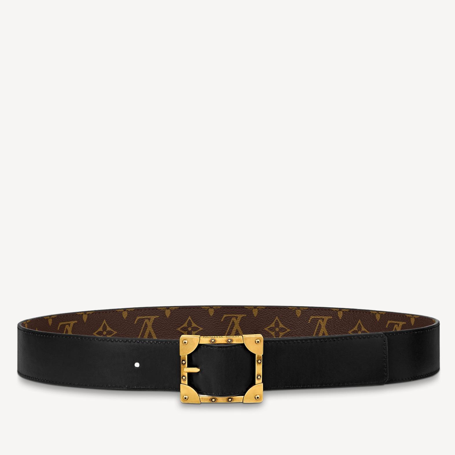 LOUIS VUITTON LVトランク 40MM リバーシブル ベルト モノグラム M0278U
