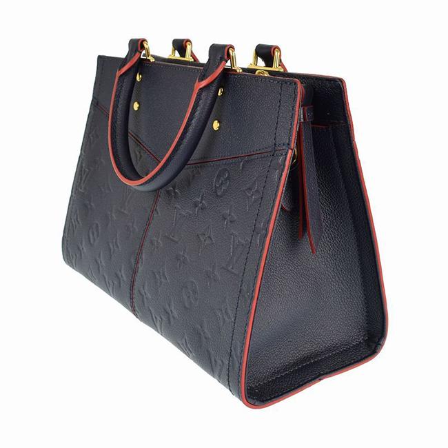 ルイ・ヴィトン LOUIS VUITTON アンプラント スリーPM  マルリーヌルージュ アンプラントレザー ハンドバッグ M54195