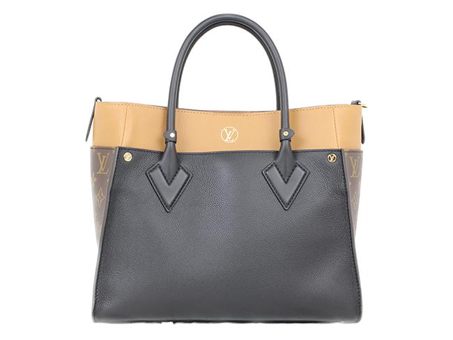 LOUIS VUITTON ルイヴィトン オンマイサイド　ハンド　ショルダーブラック系×ブラウン系×ベージュ系 レディース M53823