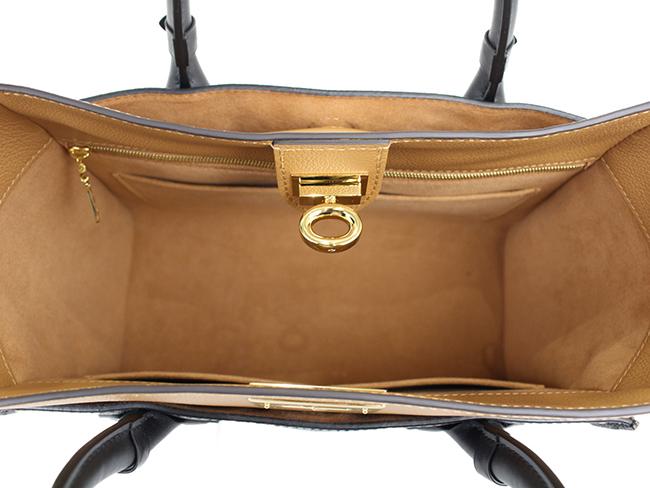 LOUIS VUITTON ルイヴィトン オンマイサイド　ハンド　ショルダーブラック系×ブラウン系×ベージュ系 レディース M53823