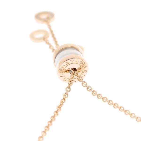 ブルガリ ネックレス B-zero1 ビーゼロワン エレメント ダイヤモンド K18PGピンクゴールド 347577 CL856019 BVLGARI B.zero1 ジュエリー
