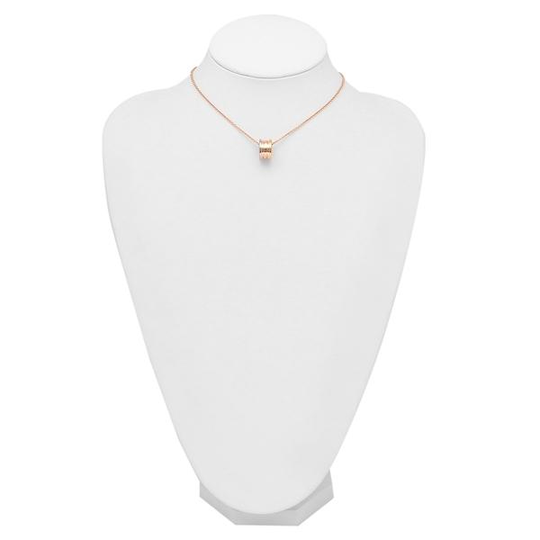 ブルガリ  ネックレス B-zero1 ビーゼロワン パーフェクトミステイク K18PG K18WG K18YG 352397 CL857654 BVLGARI B.zero1