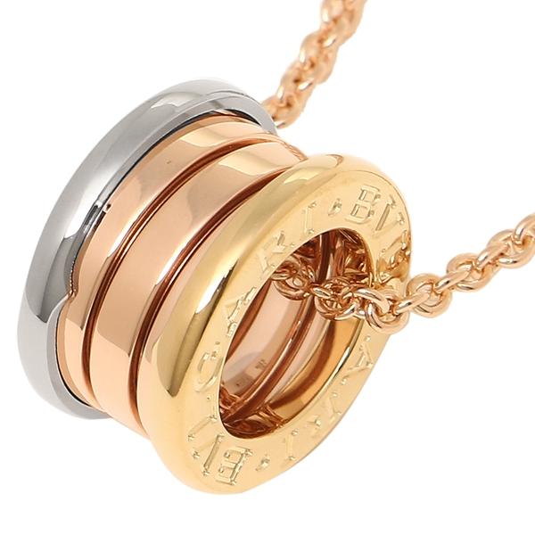 ブルガリ  ネックレス B-zero1 ビーゼロワン パーフェクトミステイク K18PG K18WG K18YG 352397 CL857654 BVLGARI B.zero1