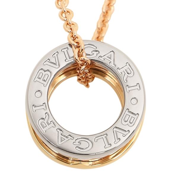 ブルガリ  ネックレス B-zero1 ビーゼロワン パーフェクトミステイク K18PG K18WG K18YG 352397 CL857654 BVLGARI B.zero1