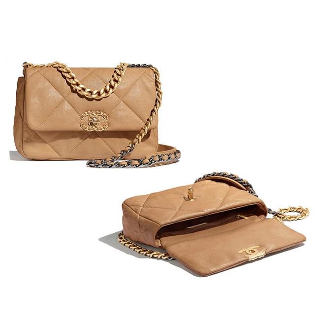 シャネル CHANEL 19 フラップ バッグ ショルダー AS1160 B01901 N5454