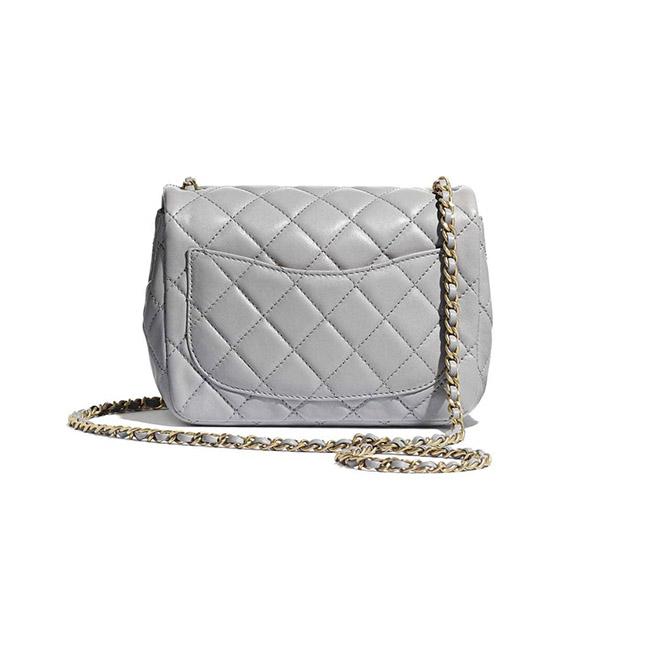 シャネル CHANEL フラップバッグ ブラック グレー AS1786 B02916 N6514