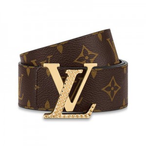 ルイヴィトン LV サンチュール・LVダイヤモンド 40MM リバーシブル モノグラム M0381V