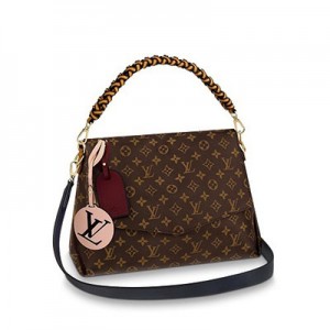 LOUIS VUITTON ルイヴィトン モノグラム ボーヴルMM レザー ハンド バッグ M43953
